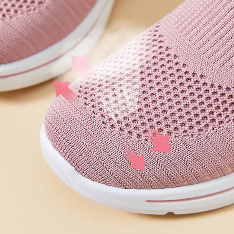 ErgoConfort+ - Baskets à confort orthopédique pour femme