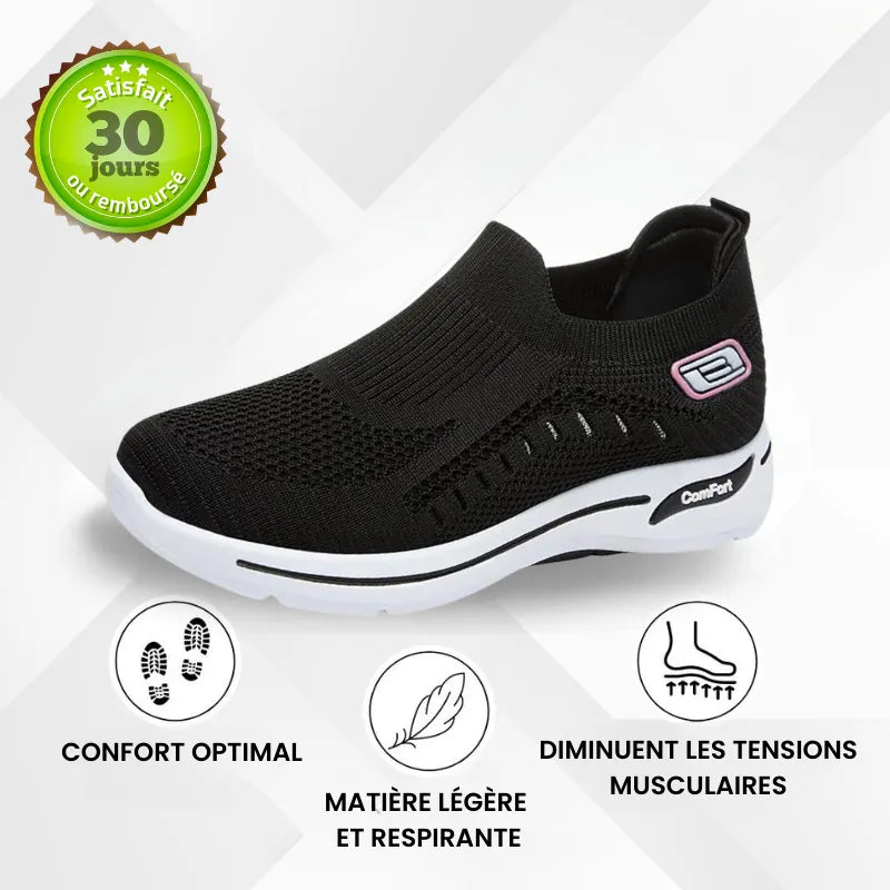 ErgoConfort+ - Baskets à confort orthopédique pour femme